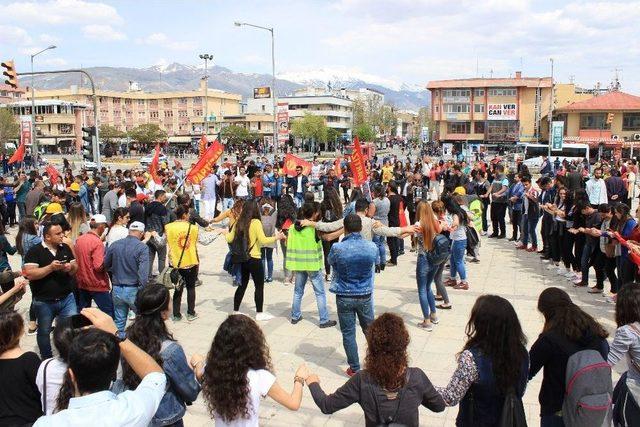 Erzincan Da 1 Mayıs Kutlaması