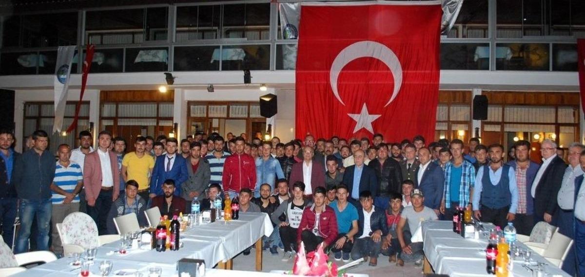 Mehmet&ccedil;iklere Başkan Kayda&rsquo;dan Yemekli Uğurlama