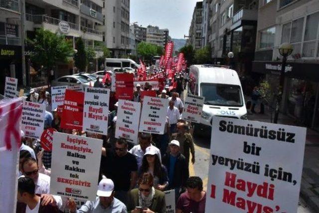 İzmir'deki 1 Mayıs Kutlamaları Coşkulu Başladı