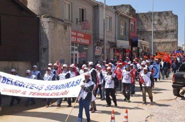 Sinop ta 1 Mayıs Kutladı 1