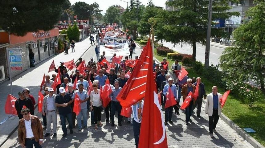 Edremit&rsquo;te 1 Mayıs Kutlandı