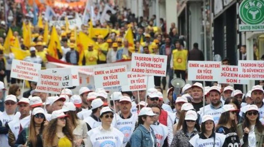 Giresun&rsquo;Da Coşkulu 1 Mayıs Kutlaması