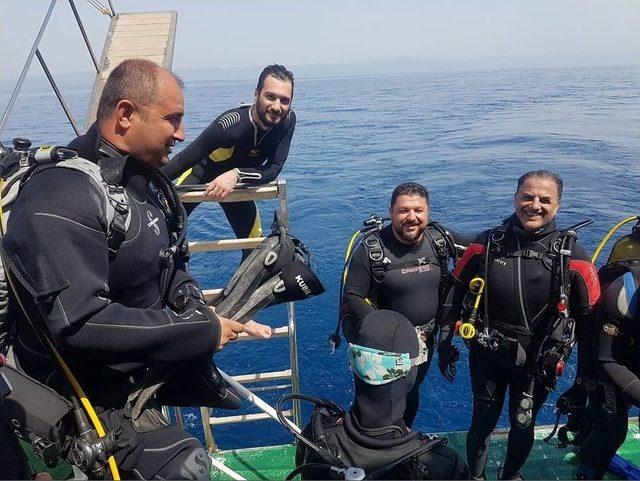 3 Günlük Tatilde Su Altı Meraklıların Tercihi Ayvalık Oldu