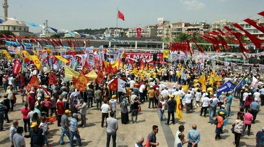 Aydın&rsquo;da 1 Mayıs İş&ccedil;i Bayramı Kutlamaları