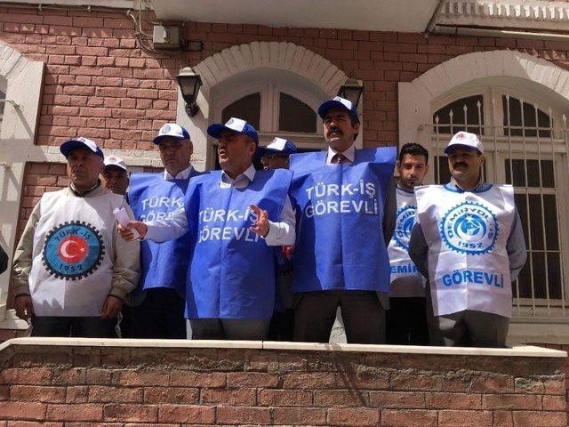 Afyonkarahisar&rsquo;da 1 Mayıs Kutlamaları 1