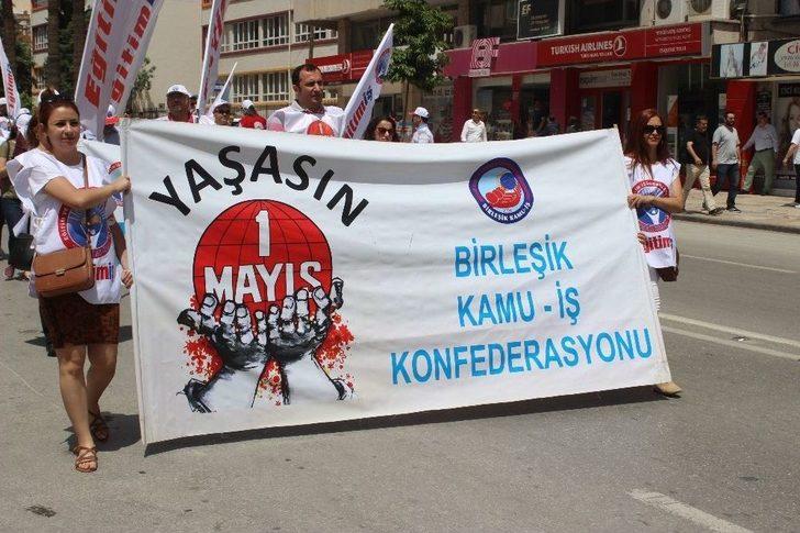 Denizli’de 1 Mayıs Yürüyüş Ve Halaylarla Kutlandı G1