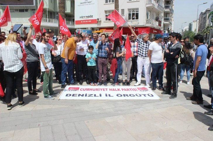 Denizli’de 1 Mayıs Yürüyüş Ve Halaylarla Kutlandı G4