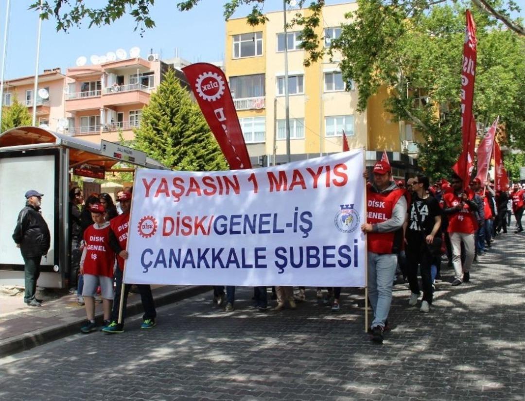 &Ccedil;anakkale&rsquo;de 1 Mayıs Kutlamaları