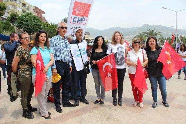 Alanya’da 1 Mayıs İşçi Bayramı Kutlaması