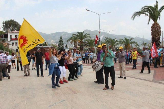 Alanya’da 1 Mayıs İşçi Bayramı Kutlaması