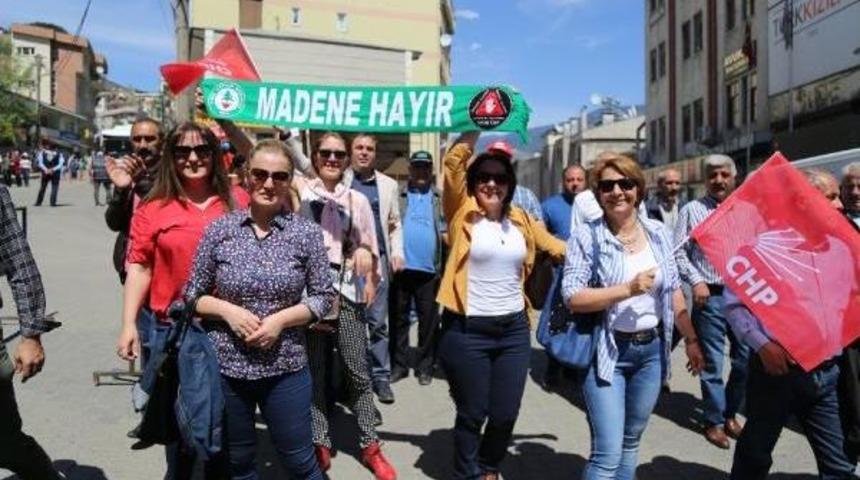 Artvin’De Maden Protestolu 1 Mayıs Kutlaması