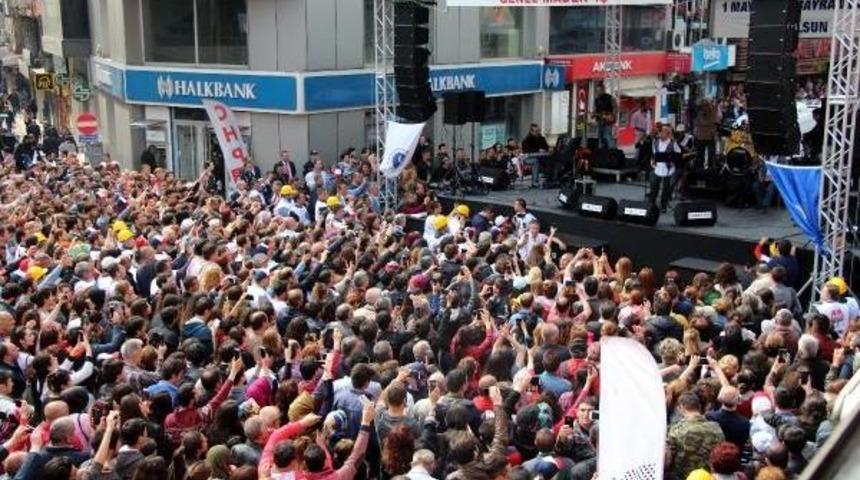 Zonguldak'ta 1 Mayıs Coşkuyla Kutlandı (2)