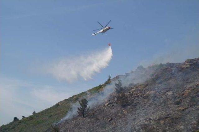 Menderes te Makilik B&ouml;lgede Yangın 2