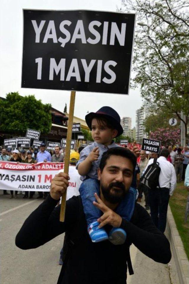Adana da Sakin 1 Mayıs 1