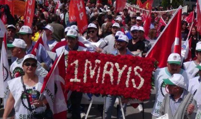 Uşak'ta 1 Mayıs Kutlaması