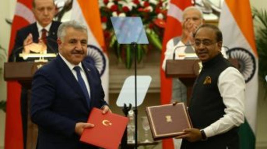 Bakan Arslan İle Hindistan Gen&ccedil;lik Ve Spor Bakanı Goel, Mutabakat Zaptı&rsquo;na İmza Attı