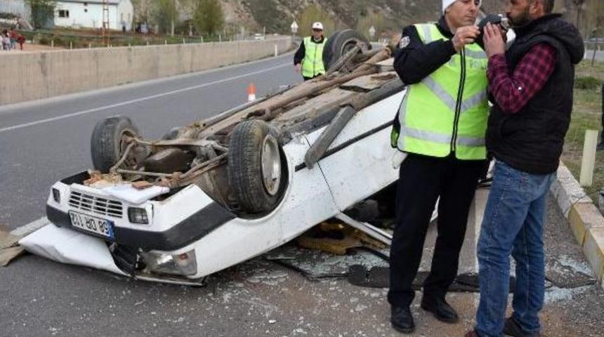 Takla Atan Ara&ccedil;tan Yara Almadan Kurtuldu