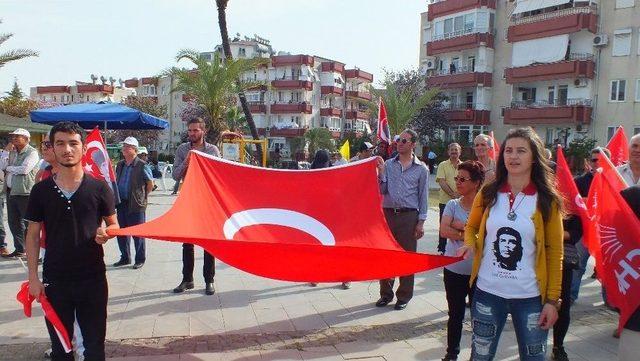 Anamur’da 1 Mayıs Coşkuyla Kutlandı