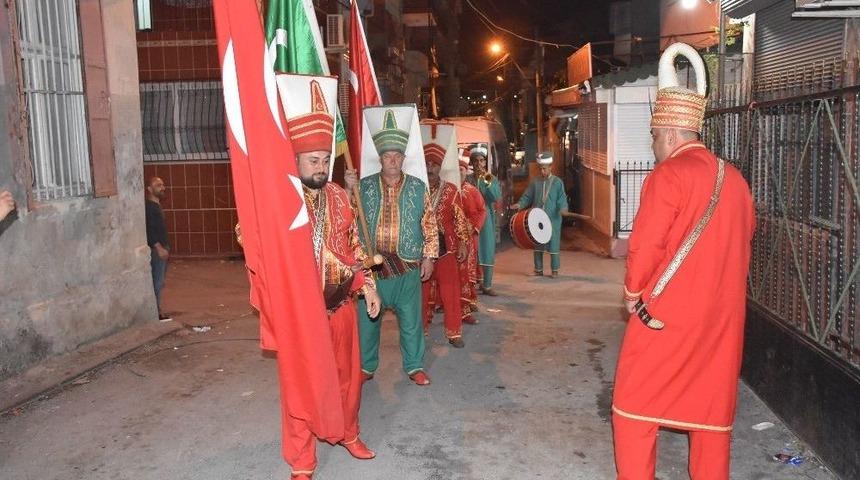 Asker Adayına Mehterli Uğurlama