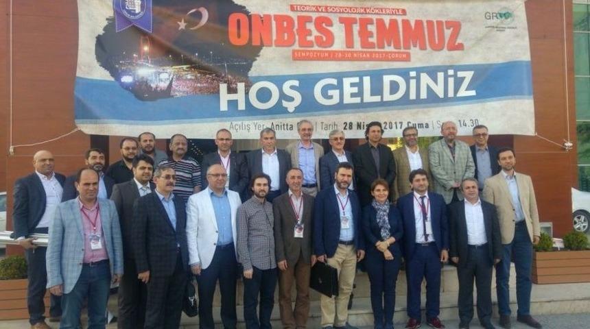 Grtc’den ’teorik Ve Sosyolojik Kökleriyle 15 Temmuz’ Konulu Sempozyum