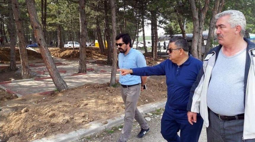 Başkan Yağcı, Pelit&ouml;z&uuml;&rsquo;nde Yapılan Yenileme &Ccedil;alışmalarını İnceledi