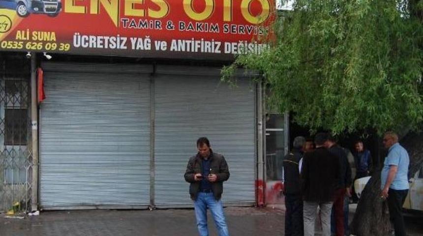 Kayseride Oto Tamirhanesine Pompalı Saldırı: 1 &Ouml;l&uuml;, 2 Yaralı (2)