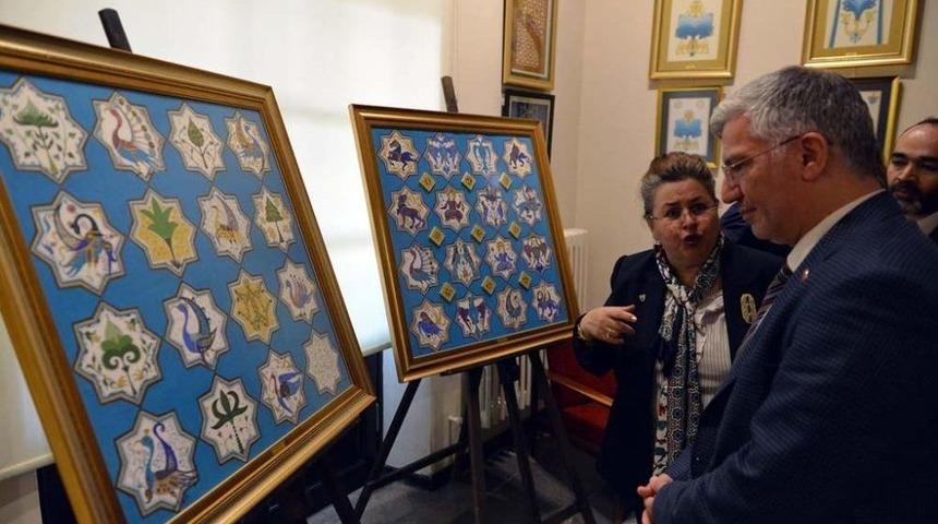 B&uuml;y&uuml;kşehir&rsquo;den Geleneksel T&uuml;rk S&uuml;sleme Sanatları Sergisi