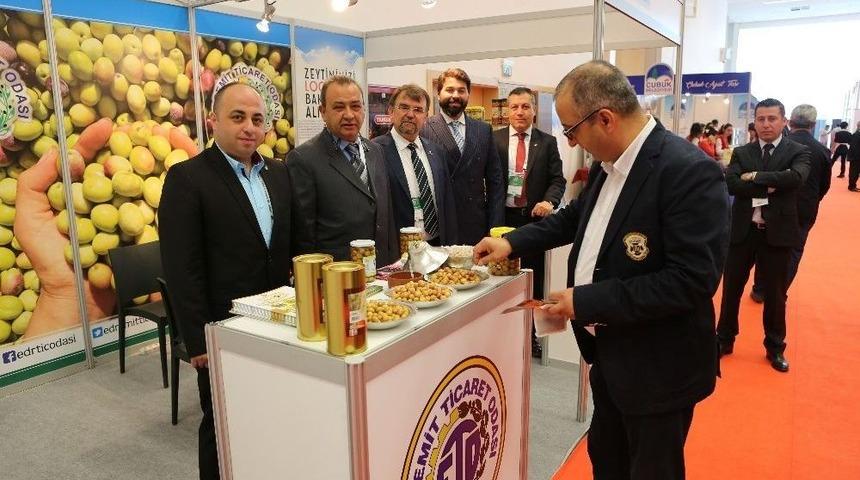 Coğrafi İşaretli Edremit K&ouml;rfezi Yeşil &Ccedil;izik Zeytini Ankara&rsquo;da Tanıtıldı