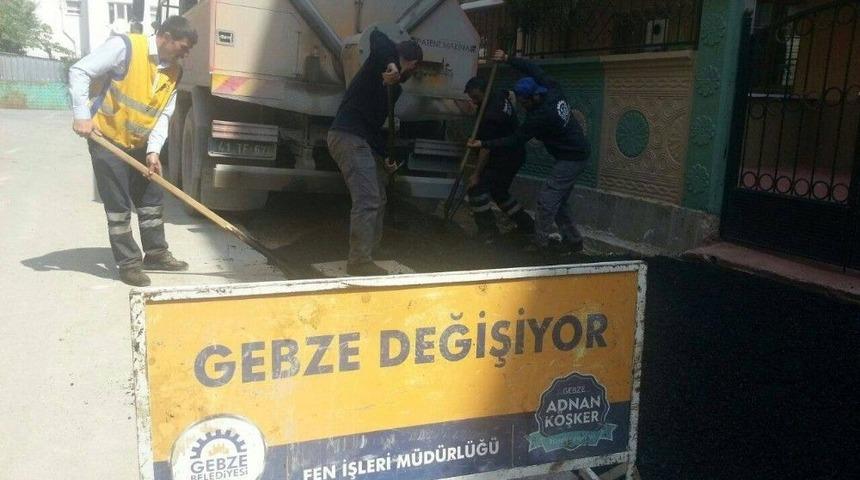 Gebze Fen İşleri &Ccedil;alışmalarına Hız Verdi