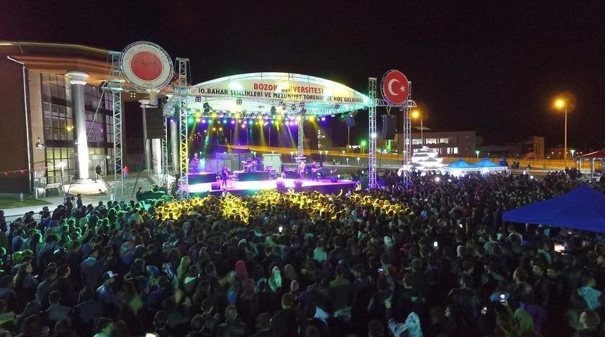 Bozok &Uuml;niversitesi 10. Bahar Şenlikleri Sona Erdi