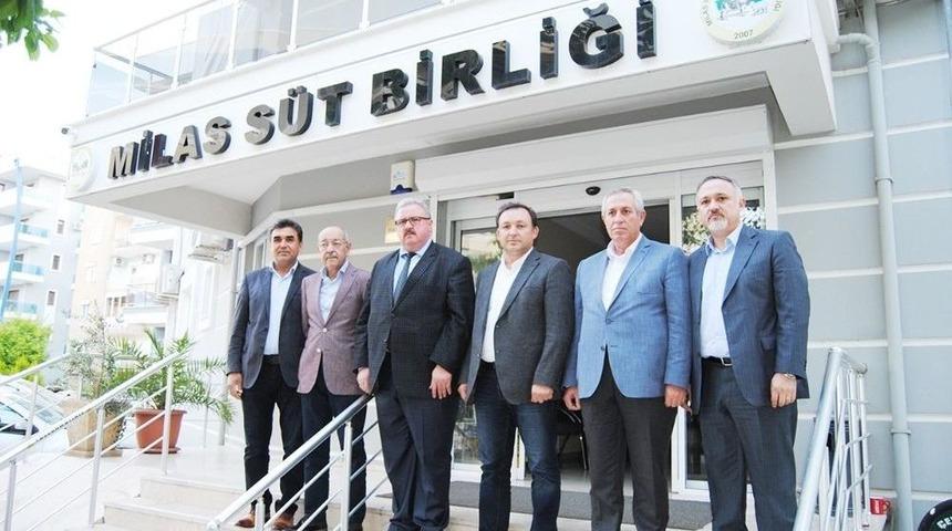 Merkez Birliğinden Milas S&uuml;t Birliğine Ziyaret