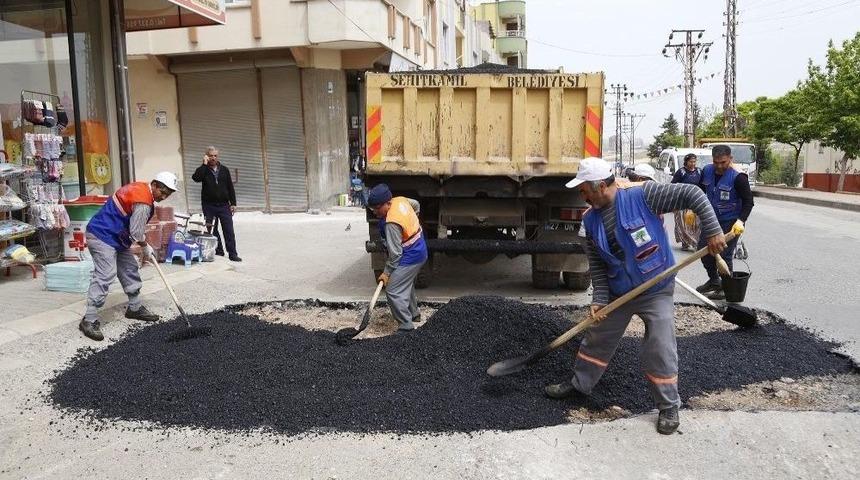 Şehitkamil&rsquo;de Bozuk Ve Bakımsız Yollar Onarılıyor