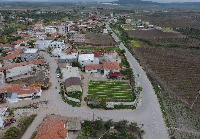 Saruhanlı’ya 102 Bin 283 Metrekarelik Kilit Parke Taşı Döşendi