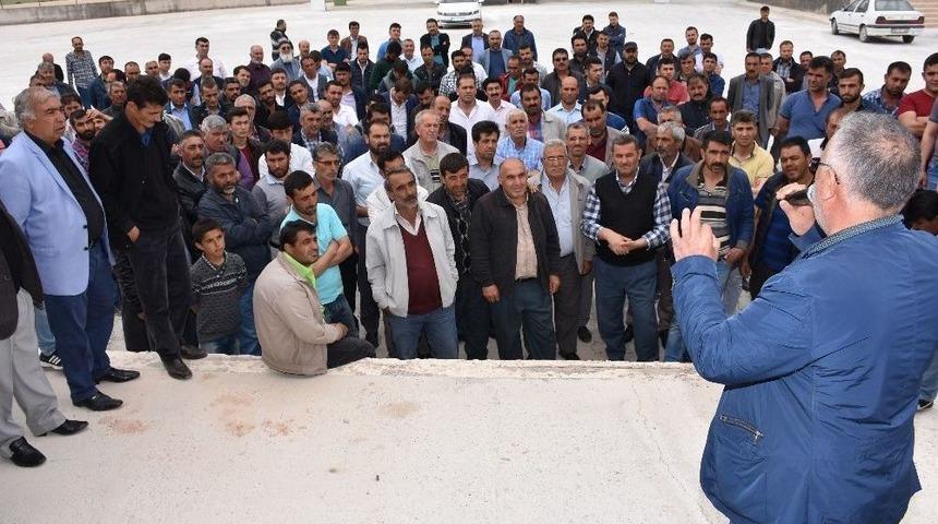 Aksaray&rsquo;da Canlı Hayvan Pazarında Kotra Dağıtımı