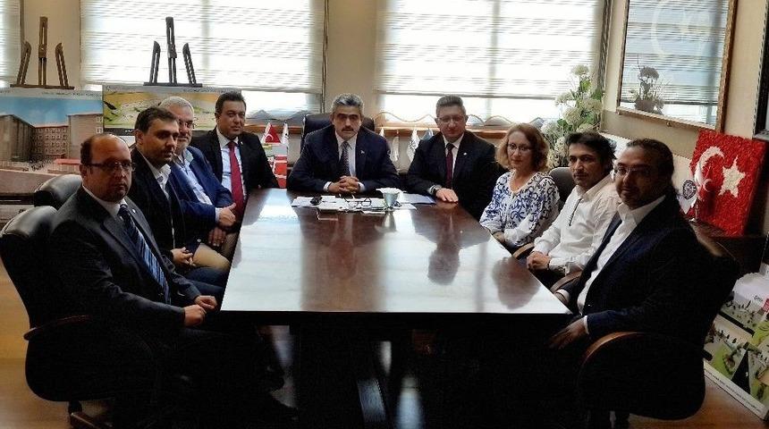 Nto’dan Nazilli Belediyesine Nezaket Ziyareti