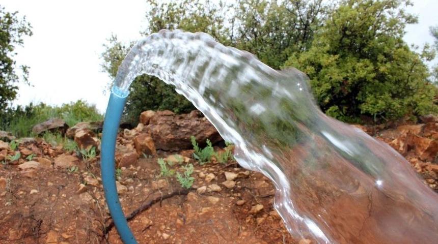 K&ouml;yl&uuml;ler Yıllar Sonra Su Sevinci Yaşadı