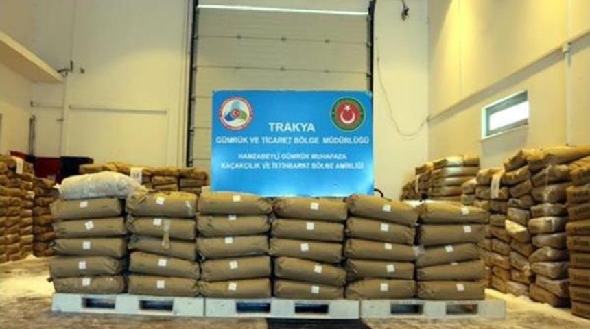 Hamzabeyli Sınır Kapısı&rsquo;Nda 775 Kilo Eroin Ele Ge&ccedil;irildi