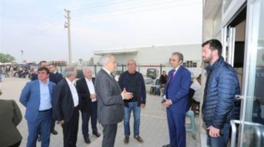 Başkan K&ouml;semusul&rsquo;dan Ge&ccedil;miş Olsun Ziyareti