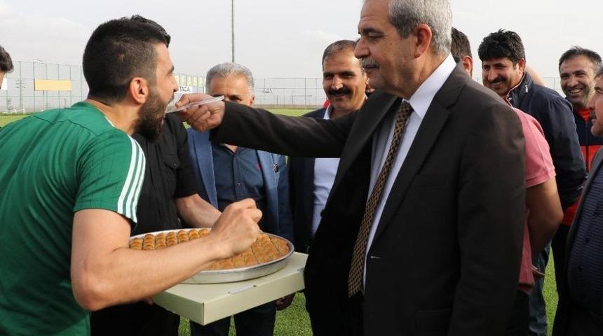 Demirkol&rsquo;dan Şanlıurfaspora Moral Ziyareti