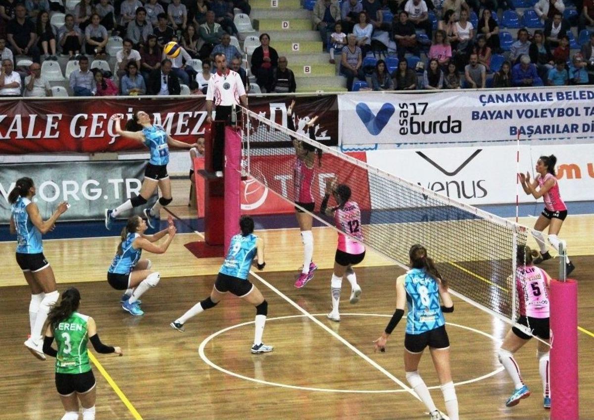 &Ccedil;anakkale Belediyespor: 1- Bursa B&uuml;y&uuml;kşehir Belediyespor: 3
