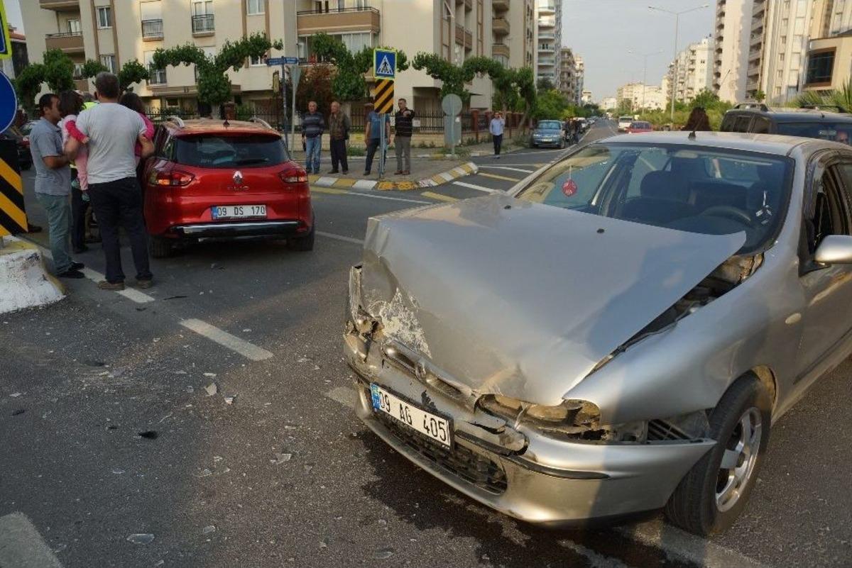 Aydın&rsquo;da Trafik Kazası; 1 Yaralı