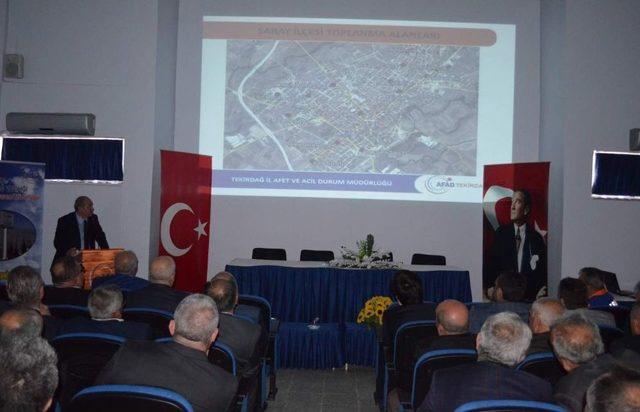 Tamp Tekirdağ Bilgilendirme Toplantısı Yapıldı