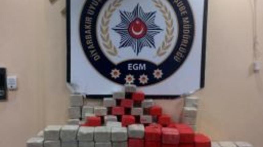 Diyarbakır'da 104 Kilo Eroin Ele Ge&ccedil;irildi