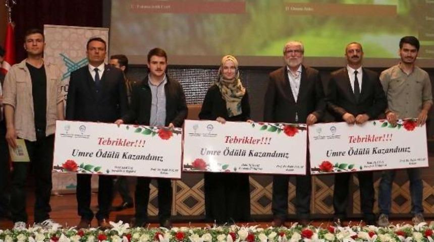 Karab&uuml;k &Uuml;niversitesi'nde 'umre' &Ouml;d&uuml;ll&uuml; Bilgi Yarışması