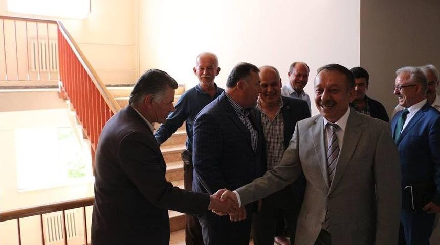 Köy Muhtarlarına Arazi Toplulaştırma Anlatıldı