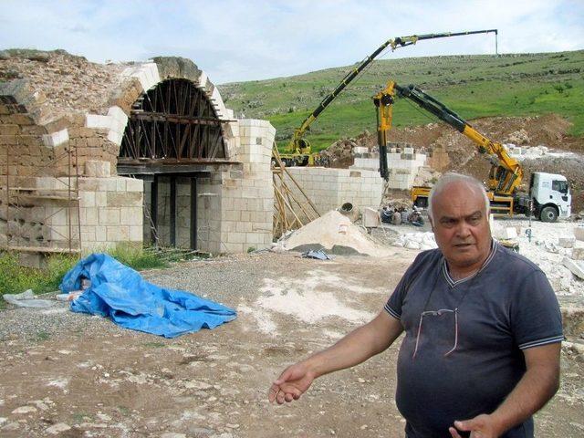 Tarihi Septimius Severus K&ouml;pr&uuml;s&uuml;&rsquo;nde Restorasyon Devam Ediyor 1