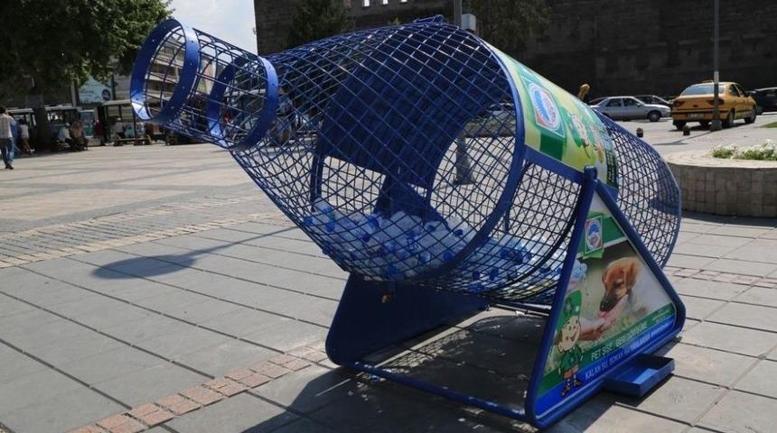 Melikgazi Belediyesi&rsquo;nden Pet Şişe Ve Kapak Toplama Kampanyası