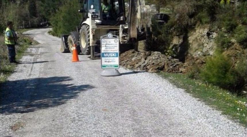 Milas, Yoğunoluk&rsquo;taki 12 Hanenin Su Sorununu Bitirdi