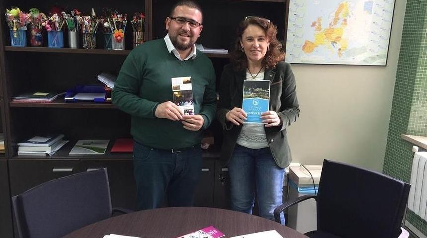 D&uuml;zce &Uuml;niversitesi Uluslararası İşbirliklerini Geliştiriyor