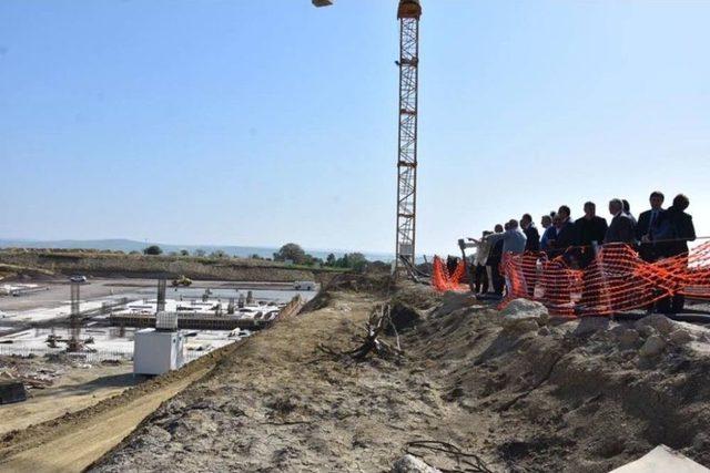 Tekirdağ Büyükşehir Belediyesi Yeni Hizmet Binası İnşaatı Hızla İlerliyor